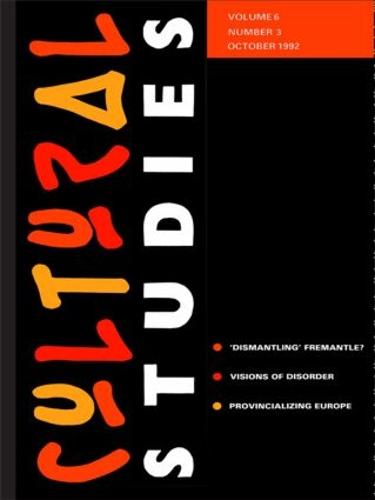 Cultural Studies: Volume 6, Issue 3 (Paperback)