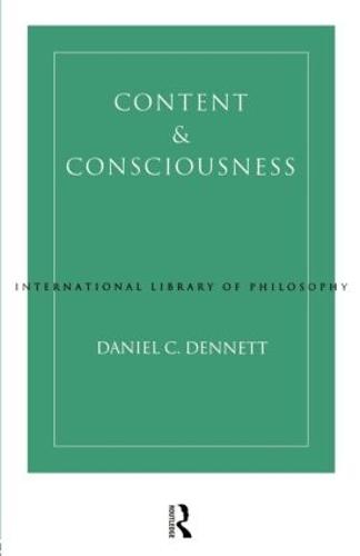 Content and Consciousness - International Library of Philosophy (Paperback)