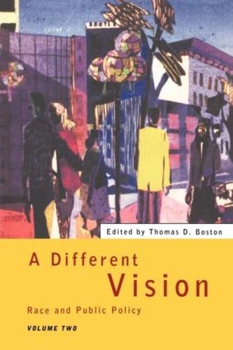A Different Vision: Race and Public Policy, Volume 2 (Paperback)
