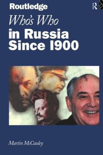 Who's Who in Russia since 1900 (Paperback)