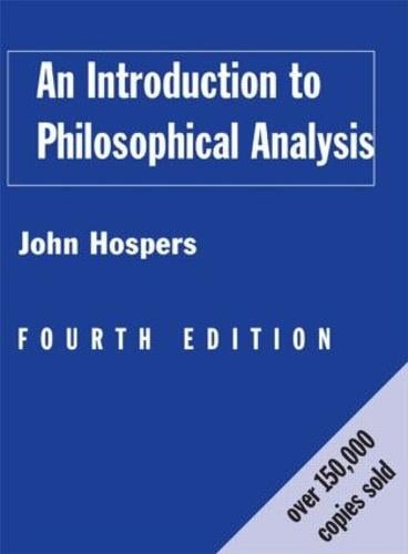 An Introduction to Philosophical Analysis (Paperback)