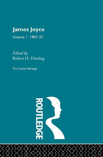James Joyce. Volume I: 1907-27 (Hardback)