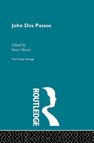 John Dos Passos (Hardback)