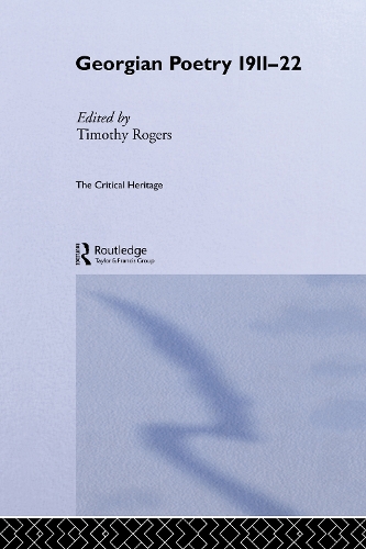 Georgian Poetry 1911-22 (Hardback)
