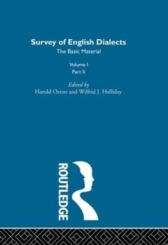 Survey Eng Dialects Vol1 Prt2 (Hardback)