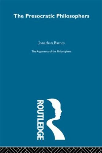 Presocratics-Arg Philosophers (Hardback)