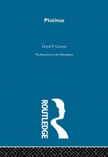 Plotinus-Arg Philosophers (Hardback)