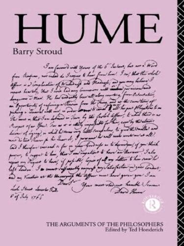 Hume-Arg Philosophers - Arguments of the Philosophers (Hardback)
