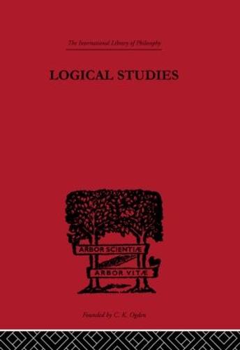 Logical Studies (Hardback)