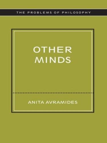 Cover Other Minds - Problems of Philosophy