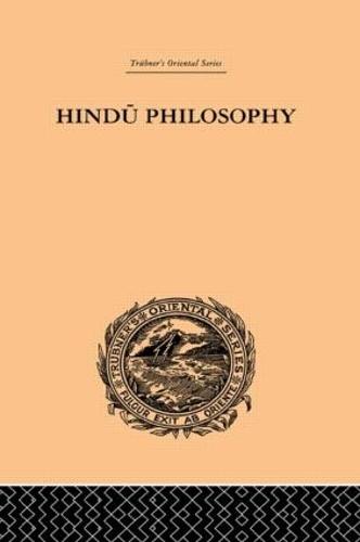 Hindu Philosophy: The Sankhya Karika of Iswara Krishna (Hardback)