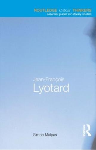 Cover Jean-Francois Lyotard - Routledge Critical Thinkers