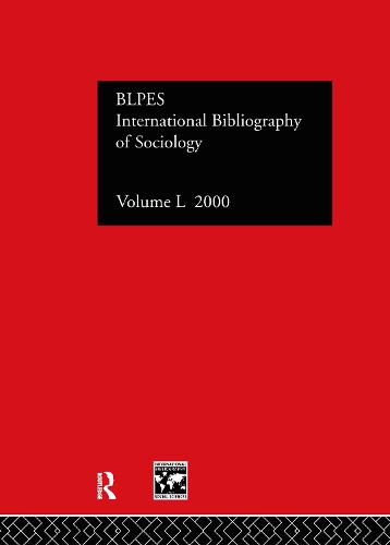 IBSS: Sociology: 2000 Vol.50 (Hardback)