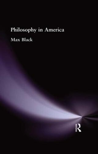 Philosophy in America (Hardback)