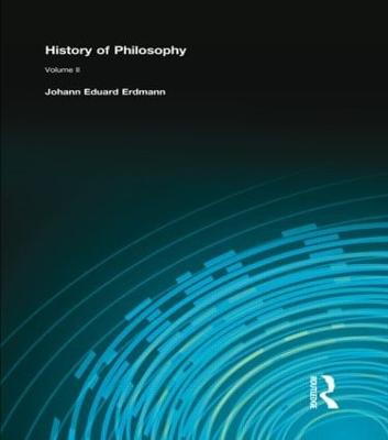 History of Philosophy: Volume II (Hardback)