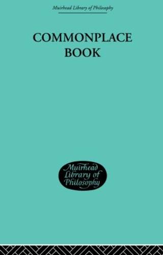 Commonplace Book: 1919-1953 (Hardback)
