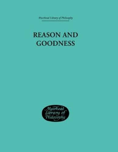 Reason and Goodness (Hardback)