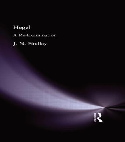 Hegel: A Re-Examination (Hardback)