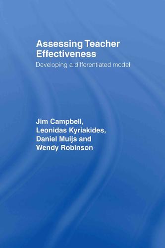 Assessing Teacher Effectiveness: Different models (Hardback)