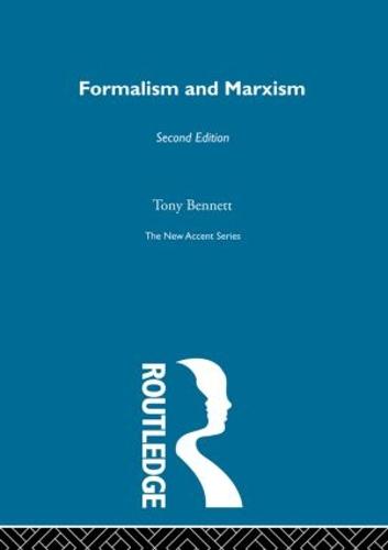 Formalism and Marxism - New Accents (Hardback)