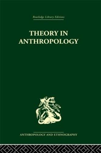 Theory In Anthropol Liban V86 (Hardback)