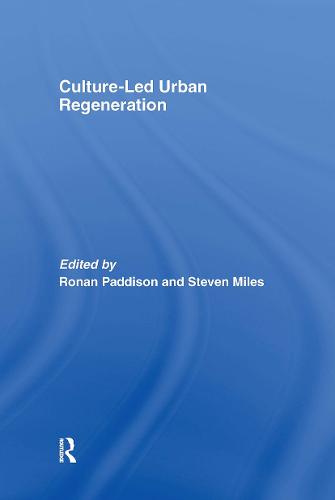 Culture-Led Urban Regeneration (Hardback)