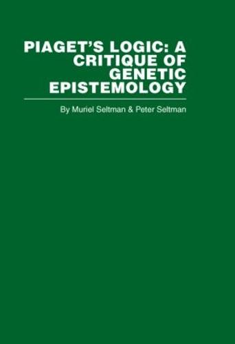 Piaget's Logic (Hardback)