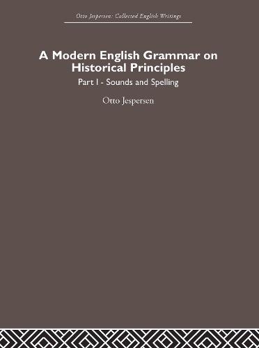 Otto Jespersen: Collected English Writings - Routledge Library Editions (Hardback)