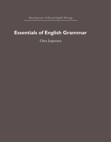 Essentials of English Grammar (Hardback)
