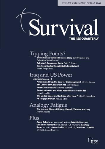 Survival 49.1: Survival 49.1, Spring 2007 (Paperback)