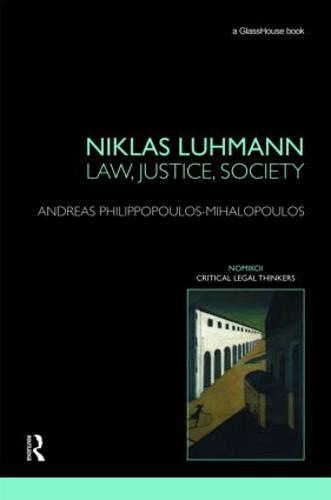 Niklas Luhmann: Law, Justice, Society (Hardback)