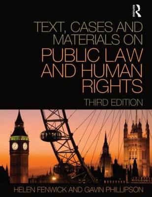 Text, Cases and Materials on Public Law and Human Rights (Paperback)