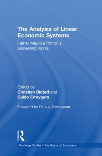 The Analysis of Linear Economic Systems: Father Maurice Potron's Pioneering Works (Hardback)