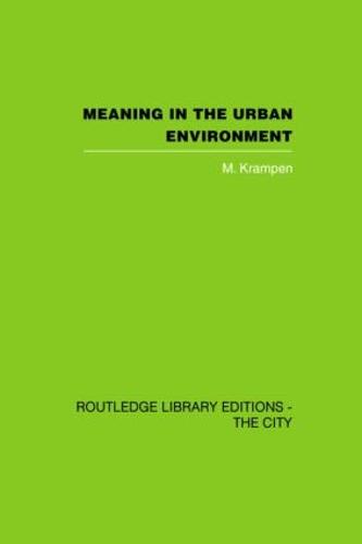 Meaning in the Urban Environment (Paperback)