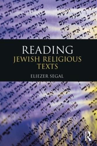 Reading Jewish Religious Texts - Reading Religious Texts (Paperback)