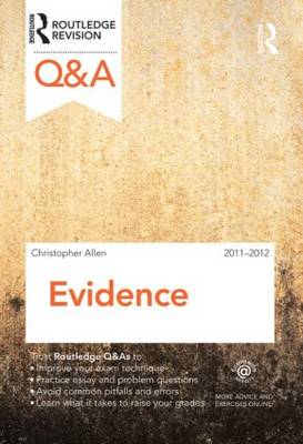 Q&A Evidence 2011-2012 - Questions and Answers (Paperback)