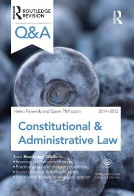 Q&A Constitutional & Administrative Law 2011-2012 - Questions and Answers (Paperback)