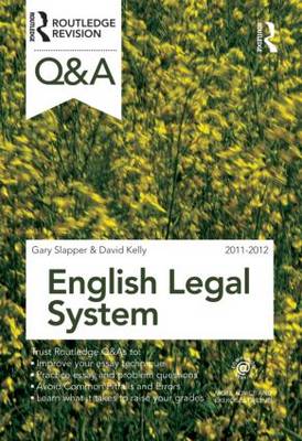 Q&A English Legal System 2011-2012 - Questions and Answers (Paperback)