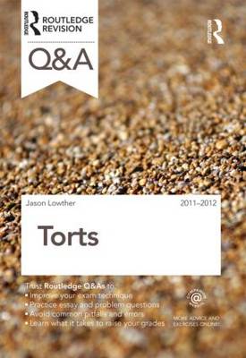 Q&A Torts 2011-2012 - Questions and Answers (Paperback)