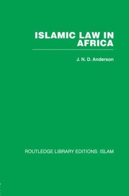Islamic Law in Africa (Paperback)