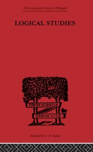 Logical Studies (Paperback)