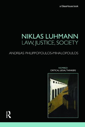 Niklas Luhmann: Law, Justice, Society (Paperback)