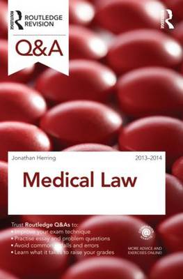 Q&A Medical Law 2013-2014 - Questions and Answers (Paperback)