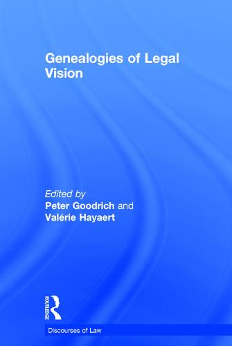 Genealogies of Legal Vision (Hardback)
