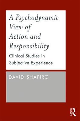 A Psychodynamic View of Action and Responsibility: Clinical Studies in Subjective Experience (Paperback)