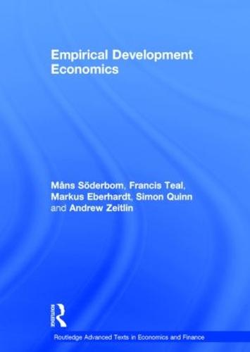 Empirical Development Economics - Routledge Advanced Texts in Economics and Finance (Hardback)