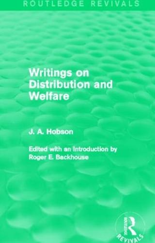 Writings on Distribution and Welfare (Paperback)
