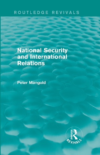 National Security and International Relations - Routledge Revivals (Paperback)