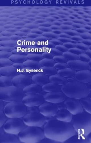 Crime and Personality (Paperback)