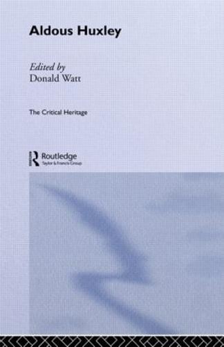 Aldous Huxley (Paperback)
